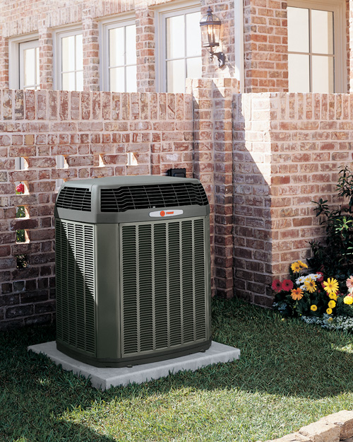 Trane HVAC system installed in Burlington NC.